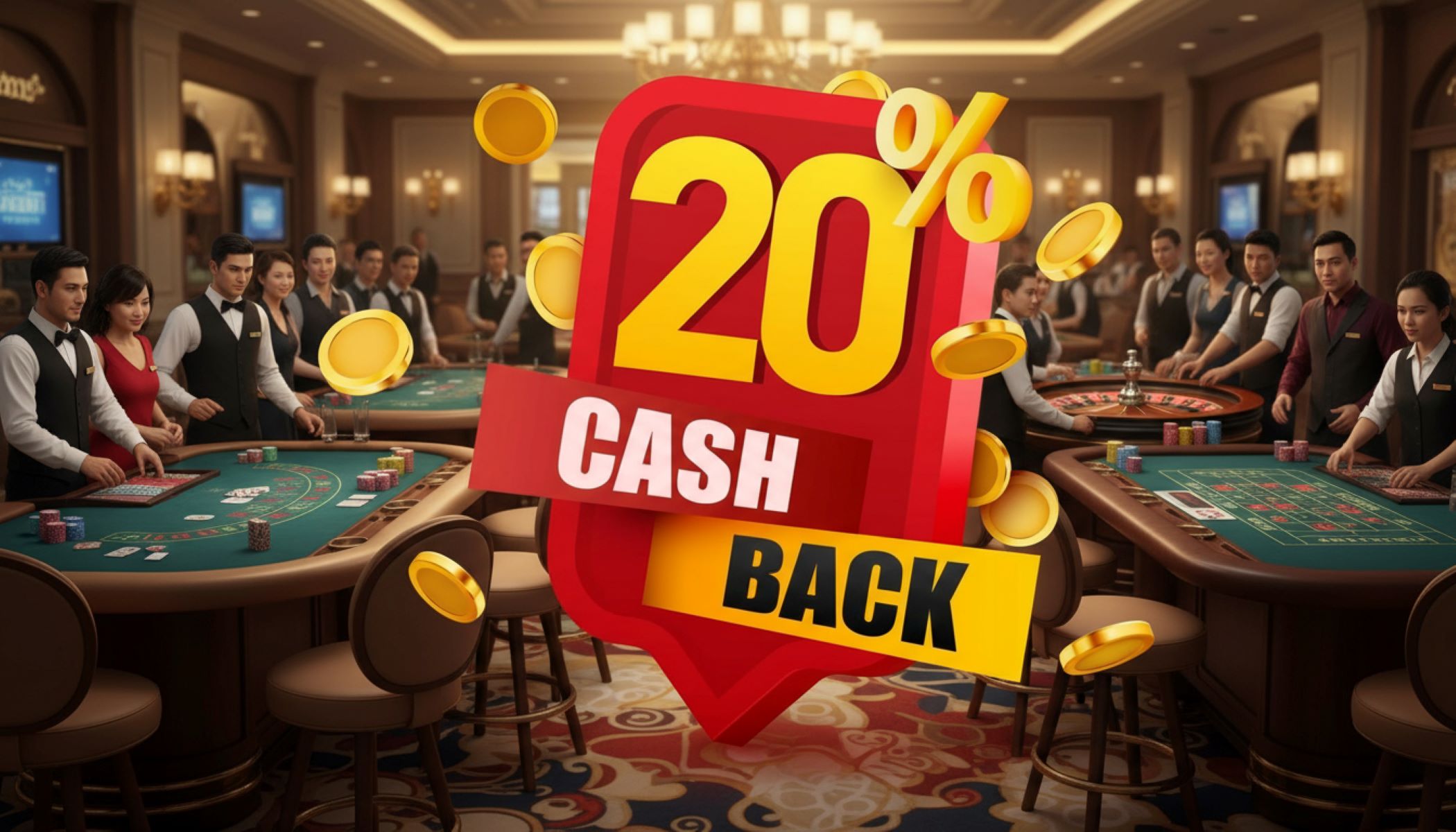 Cashback bonuses for table games